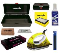 SkinStar Ensemble Skiwax Cire pour Skis Jeu de Commencement Incl. Kit 8- Pièces
