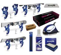 SkinStar Ensemble Skiwax Jeu de Commencement Tendeurs Cire pour Skis 8- Pièces