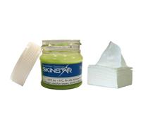 SkinStar Fluor Vitesse Pâte Skiwax Cire pour Skis 30g Polaire Chiffon à Lustrer