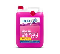 SkinStar G12 Antigel -35°C Liquide De Refroidissement Protection Auto 5l