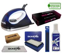 SkinStar Kit De Cire Pour Ski 7 Pièces Avec Fer À Cire
