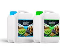 SkinStar Produit de lavage pour couvertures de cheval sans parfum + Wash-In Imprégnation 2,5L chacun