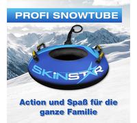 SkinStar Profi Snowtube bleu Ø 70cm Pneus de luge Pneus de neige Luge Bob