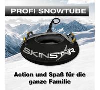 SkinStar Profi Snowtube noir Ø 70cm Pneus de luge Pneus de neige Luge Bob