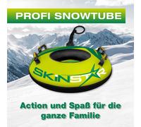 SkinStar Profi Snowtube vert Ø 70cm Pneus de luge Pneus de neige Luge Bob