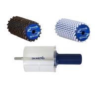 SkinStar Set De Brosses Complet Rotorbürste WorldCup Professional 4 Pièces 100mm