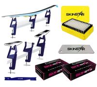 SKINSTAR Skispanner Profi Langlauf LL Set De Skiwachs Skihaltering 6-Pièce