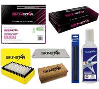SkinStar Skiwachs-Starter Set 6-pièces Universal Wax Alpin + Nordic + Board