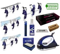 SkinStar skiwax Set 11 pièces tendeurs Fer à Repasser et Type Universel Cire réparation de la Base