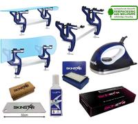 SKINSTAR Skiwax Set Fart de ski pour snowboard avec fer à farter et tendeur