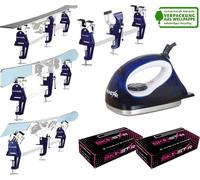 SKINSTAR Skiwax Set Fer à repasser et fart universel 250g