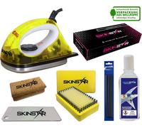 SKINSTAR Skiwax Set Kit de fartage de ski avec amélioration de la semelle 7 pièces