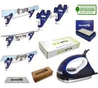 SKINSTAR Skiwax Set Skispanner Waxiron Brosse Cire naturelle Lame d'extraction 6 pièces