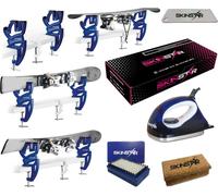 SKINSTAR Skiwax Set Skiwachs Starter Set Skispanner 24 HOURS Ski Vise 6-pièces