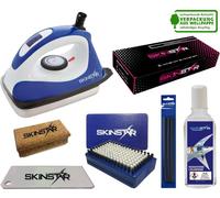 SKINSTAR Skiwax Set Skiwax Digital Starter Set avec amélioration de la semelle 7 pièces