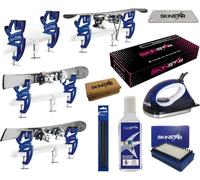SKINSTAR Skiwax Set Starter Set Skispanner Skiwachs Entferner 8-teilig