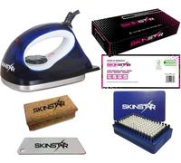 SKINSTAR Skiwax Starter Set ALL IN ONE Performance Skiwax 5-pièces blue - Offres de set : Kit de démarrage 5 pièces
