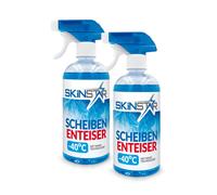 SkinStar Spray Dégivrant Pare-Brise 1L Jusqu’à -40°C Bleu