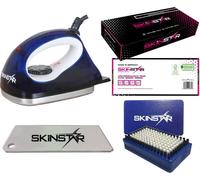 SKINSTAR Starter Kit de fartage pour skis, fer à farter, brosse à farter