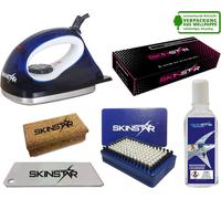 SKINSTAR Starter Kit de fartage pour skis, fer à farter, brosse, nettoyant pour fart, 6 pièces