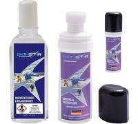 SkinStar Universal fart liquide pour skis Fluid Wax, y compris décapant pour fart, nettoyant pour semelles