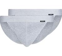Skiny 2er Pack Basic Slip / Caleçon Facile d'entretien et durable, 100% coton, disponible en pack multiple pratique