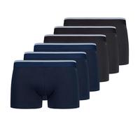 Skiny Boxers bleu foncé / noir, Taille XXL