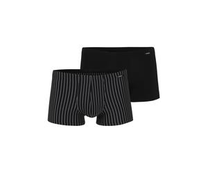 Skiny Boxers 'Power Line' noir / blanc, Taille XXL