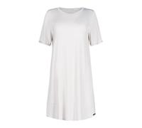 Skiny Chemise de nuit taupe / blanc, Taille L