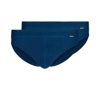 Skiny Cotton Retro Slip, Bleu Marine, L Homme