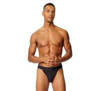 Skiny Herren Tanga Cotton Retro Bikini, Black, S Homme
