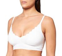 Skiny Damen Bustier herausnehmbare Pads Micro Essentials, Opaque, Weiß, 40 Femme