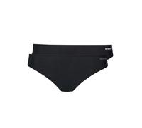 Skiny Damen String 2er Pack Advantage Micro, Black, 38 (Lot de 2) Femme