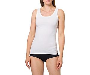 Skiny Damen Tank Top Débardeur, Weiß, 36 Femme