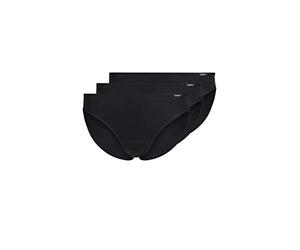 Skiny Essentials Culotte Femme - Noir - Schwarz (BLACK 7662) - FR : 44 (Taille Fabricant : 42)