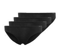 Skiny Femmes Rio Slip, 4er Paquet - Bikini Slip, Coton Stretch, Basic