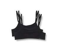 Skiny Fille Essentials Bustier 2er Pack Bustier Not Applicable, Noir (Black 7662), 176