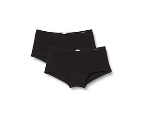 Skiny Fille Essentials Pant 2er Pack Slip Not Applicable, Noir (Black 7662), 164