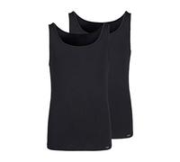 Skiny Fille Tank Top 2er Pack sous-vêtement Not Applicable, Noir, 164