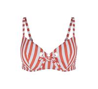 Skiny Hauts de bikini orange foncé / blanc, Taille 85