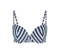 Skiny Hauts de bikini 'Surf Girl' bleu foncé / blanc, Taille 70