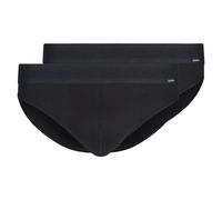 Skiny Homme Brasil-Slip, 2er Paquet - Coton Retro, Caleçon, Finement Côtelé,