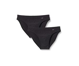 Skiny Homme Skiny Herren Brasil 2er Pack Cotton Advantage Slip, Shadow Stripe, M EU