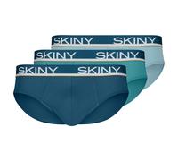 Skiny Homme Slips 3er Paquet - Brésil Slip, sous-Vêtements Lot, Coton Stretch