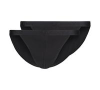 Skiny Homme Tanga-Slip, 2er Paquet - Coton Retro, Caleçon, Finement Côtelé,