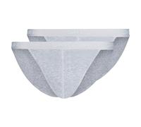 Skiny Homme Tanga-Slip, 2er Paquet - Coton Retro, Caleçon, Finement Côtelé,