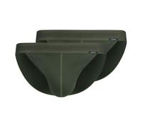 Skiny Homme Tanga-Slip, 2er Paquet - Coton Retro, Caleçon, Finement Côtelé,