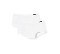 Skiny Mädchen Pant 2er Pack Cotton Essentials Slip, Weiß, 152 (Lot de 2) Fille