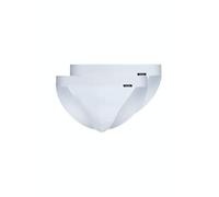 Skiny Men's Cotton Retro Thong G-String Panties (Pack of 2)