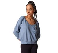Skiny Night in Mix & Match Haut de Pijama, Bleu, L Femmes